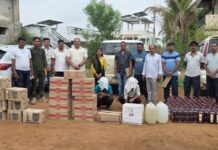 आरमोरीत बिनधास्तपणे चालत असलेल्या दारू वाहतुकीचा पर्दाफाश