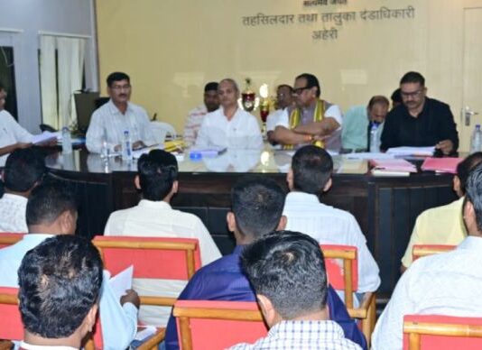 अहेरी विधानसभा क्षेत्रात मुख्यमंत्री बळीराजा पांदण रस्त्यांच्या कामांना वेग