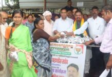 गडचिरोलीत सेवाभावी उपक्रमांनी साजरा झाला मुख्यमंत्र्यांचा वाढदिवस