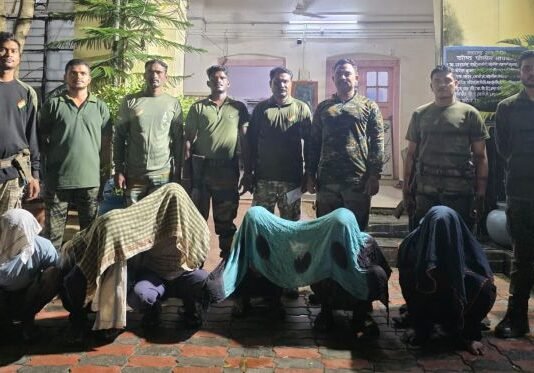 एटापल्लीनंतर भामरागड तालुक्यातील कथित नक्षली बॅनर-पत्रकांचा पर्दाफाश