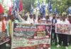 कोठी-कोरनार पूल प्रकरणाच्या चौकशीसाठी घेराव आंदोलन