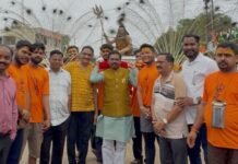 गडचिरोलीतून भक्तिमय वातावरणात मार्कंडासाठी निघाली कावड यात्रा