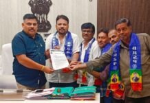 नगर परिषदेकडे गहाण प्लॅाटवर अनधिकृतपणे केले पक्के बांधकाम