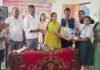 सेवा संकल्प अभियानातून भाजपतर्फे चित्रकला स्पर्धेसह नोटबुकचे वितरण