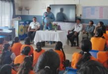 वन्यजीव सप्ताहानिमित्त नेहरू शाळेत ग्रीन्स संस्थेकडून विशेष व्याख्यान