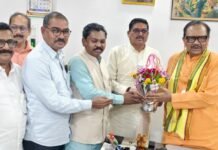 पदवीधर निवडणुकीच्या प्रचाराचा कोहळेंकडून अहेरीत श्रीगणेशा
