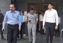 निवडणूक साहित्य वाटप व्यवस्था व स्ट्राँग रूमची अधिकाऱ्यांकडून पाहणी